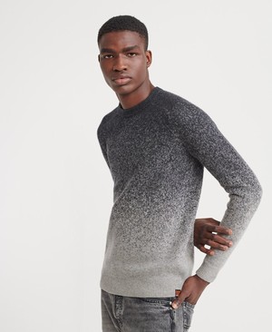 Superdry Exposure Dust Crew Neck Férfi Ugró Szürke | DAKUJ3479